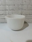 Vintage Glasbake For Sunbeam 20CJ Pour Spout Mixing Bowl Milk Glass
