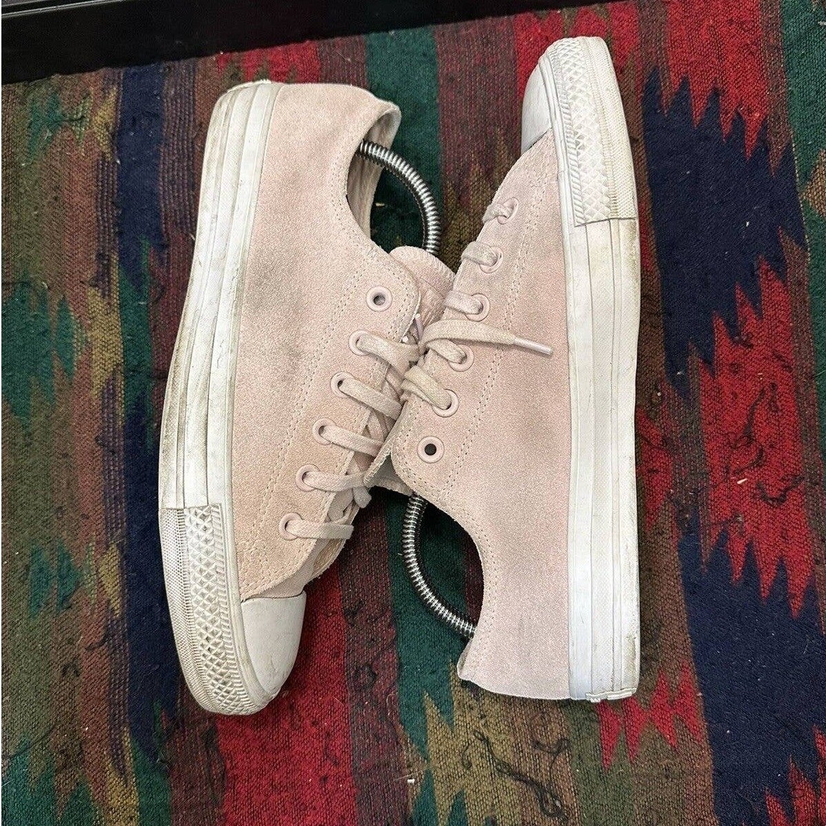 Converse Unisex Men’s 8 Chuck Taylor All Star Ox Shoes 159349C ARCTIC PINK/WHITE thumbnail 2