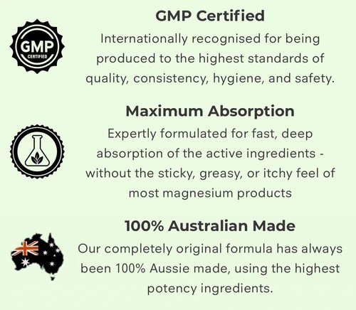 Magnesium Cream Fresh Mint and H emp Oil 50g jar Made In Australia - Picture 4 of 6