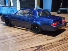 Tamiya tt 02 with buick regal t type turbo body grand national 1/10 4wd brushles