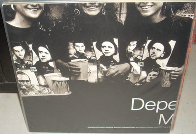 DEPECHE MODE everything counts / nothing / sacred ( rock ) 12'' maxi single