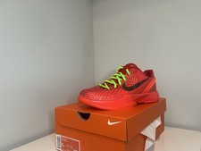 Nike Kobe 6 Protro Reverse Grinch Red - FV9676-600 - GS Size 6Y/7.5W