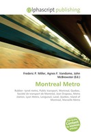 Frederic P. Miller (U. A.) | Montreal Metro | Taschenbuch | Englisch (2026)