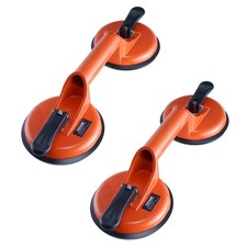 Glass Suction Cup, 2 Pack 330 Lbs Load Capacity, Vacuum Suction Cup With Aluminu