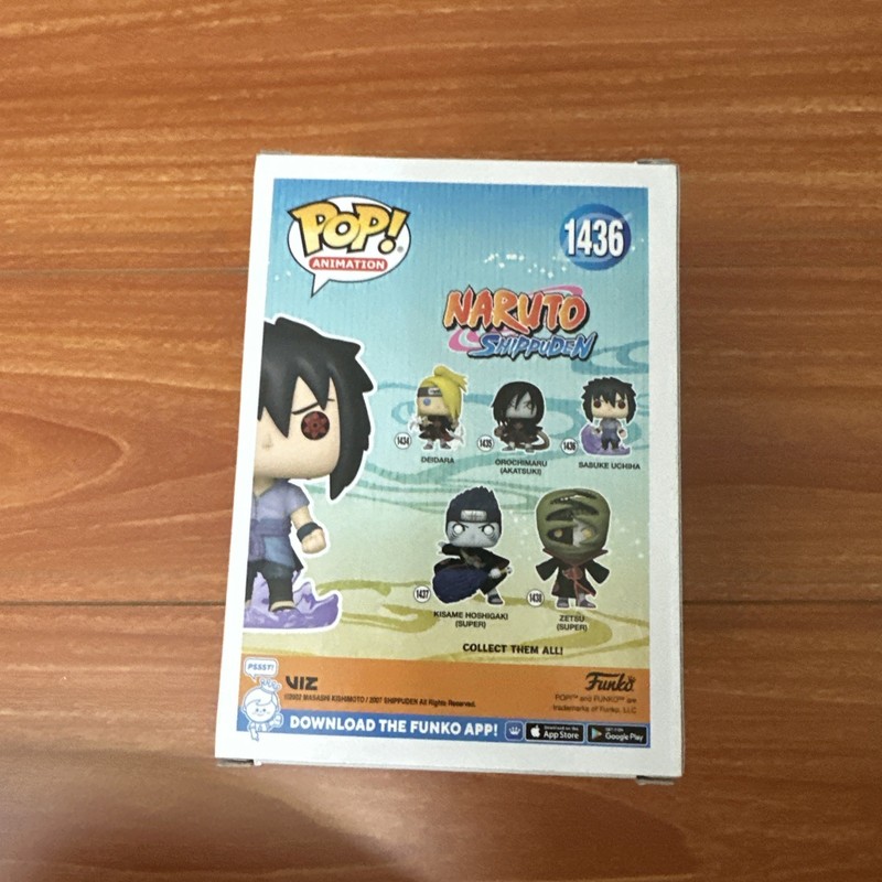 Funko Pop! Vinyl: Naruto - Sasuke Uchiha #1436