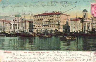 TRIESTE Triest IT Riva Carciotti e Hotel de la Ville