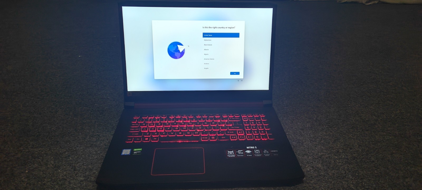Acer Nitro 5 15.6-inch Gaming Laptop with GTX 1650, 24GB DDR4 RAM, 512GB SSD, Intel i5-9300H-image