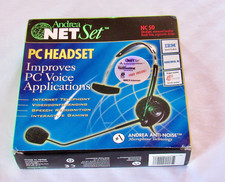 Brand New Vintage IBM ANDREA NC 50 WIRED HEADSET WITH MICROPHONE