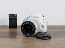 Canon Rebel SL1 Camera - White with EF-S 18-55mm STM Lens