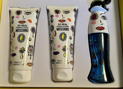 NEW Moschino 3 pc Set SO REAL Parfume