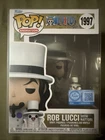 Funko Pop! One Piece - Rob Lucci with Hattori Common w/Protector. Pls See Pics!
