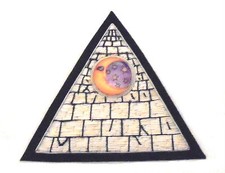 Ancient Secret Society Occult Illuminati Pyramid Cosmic Zodiac Celestial Patch Z