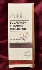  NEW Anai Rui Squalane  Vitamin E Rosehip Oil - 1 oz - Scar Reducer