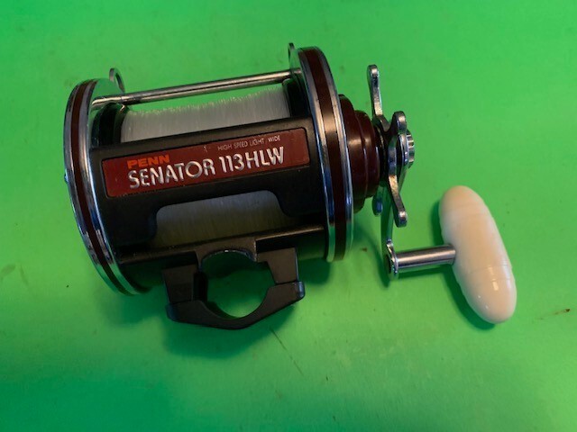 VINTAGE CUSTOM PENN SPECIAL SENATOR 113HLW 4/0 FISHING REEL VINTAGE CUSTOM PENN SPECIAL SENATOR 113HLW 4/0 FISHING REEL