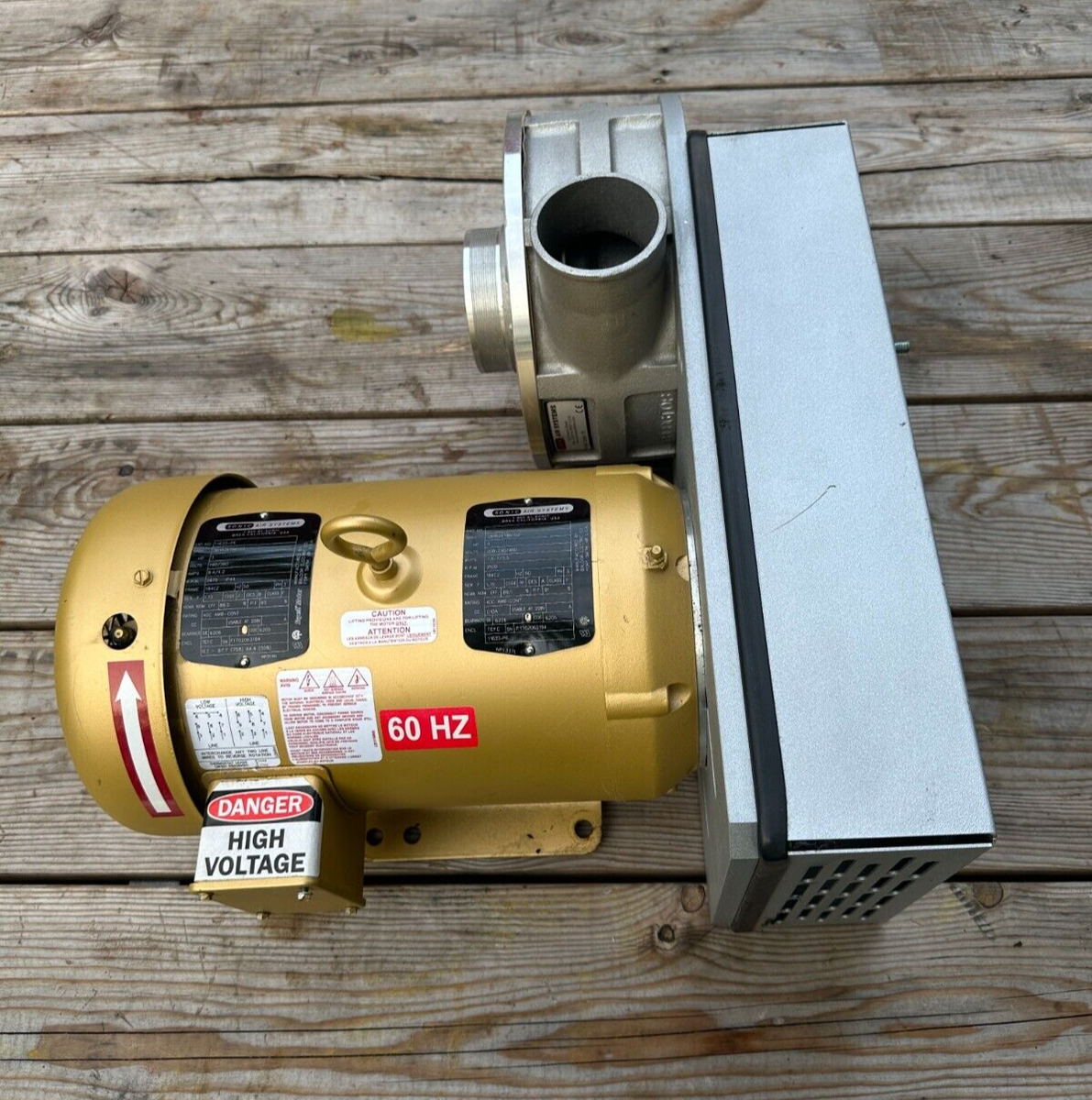 Sonic Air Systems Sonic 70 Centrifugal Blower with Baldor Sonic Air Systems Sonic 70 Centrifugal Blower with Baldor