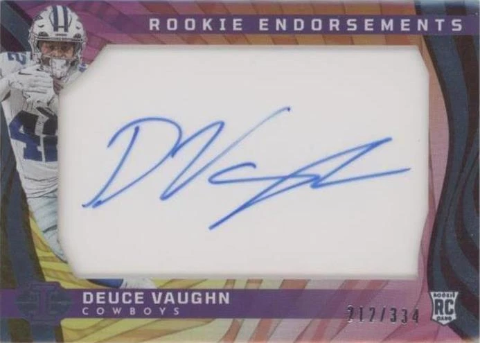2023 Panini Illusions Deuce Vaughn #RE-DVN