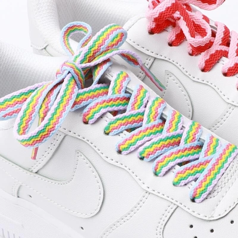 Two tone shoelaces sale