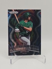 2022 Panini Prizm Baseball MLB #IL-12 Matt Olson Illumination Insert Oakland A's