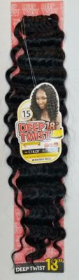 Motown Tress Synthetic Crochet Braiding Hair DEEP TWIST 18''