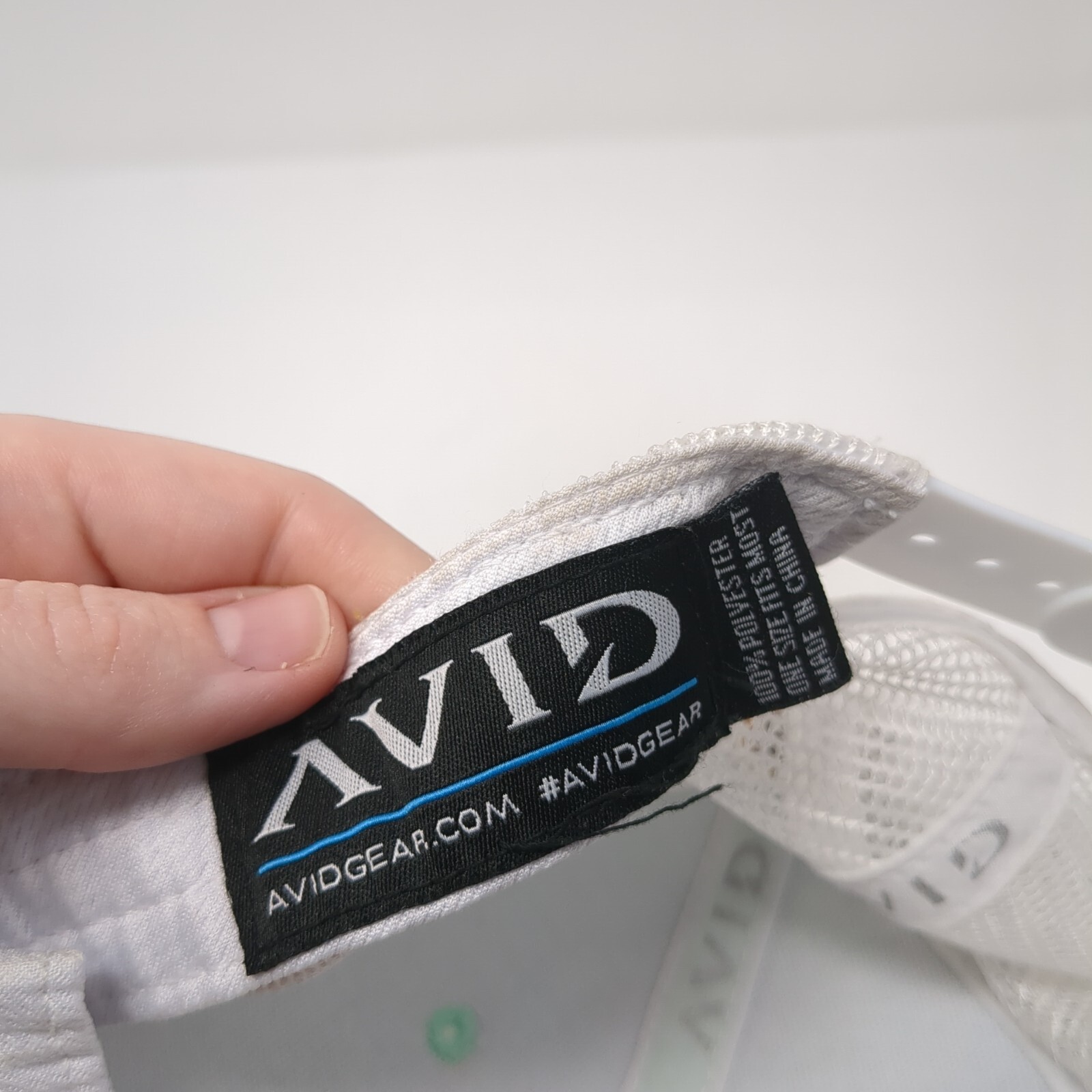 Fishing Hook Patch Snapback Trucker Hat Blue One … - image 8