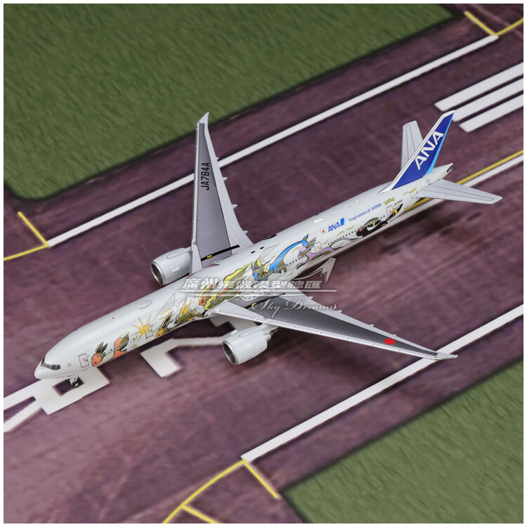 1:400 JC Wings ANA BOEING 777-300ER Passenger Airplane Diecast