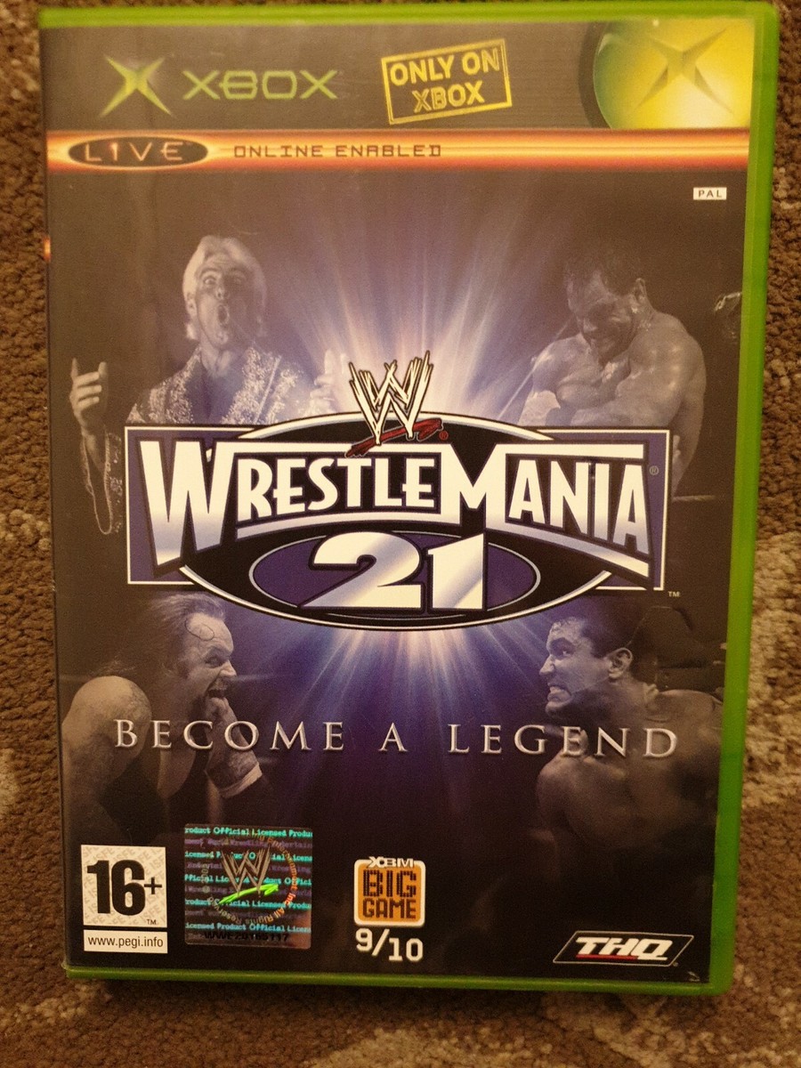 WWE WRESTLEMANIA 21 XBOX / X BOX | eBay