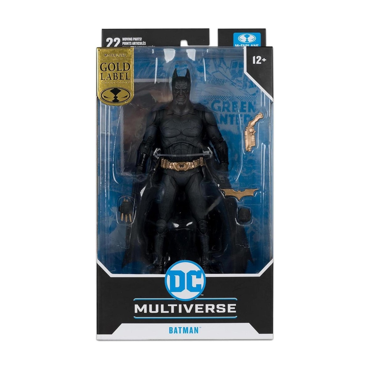 McFarlane DC Multiverse Batman (Batman Begins Toxin) 7in Gold