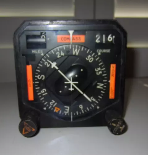 COLLINS COURSE INDICATOR ALL FUNCTIONS WORK AIRCRAFT  331A-6A 522-2782-004