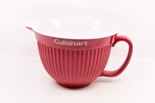 Cuisinart Plastic 3 Qt/ 12 Cup Batter Mixing Bowl Red