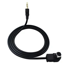 3.5mm AUX Audio Jack Cable Adapter For Alpine CDA-9886R CDA-105Ri CDA-117Ri