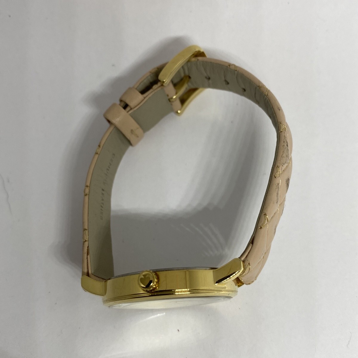Kate Spade New York Metro 0785 Women Beige Leather Analog Dial Wrist Watch VK117 Kate Spade New York Metro 0785 Women main image 2