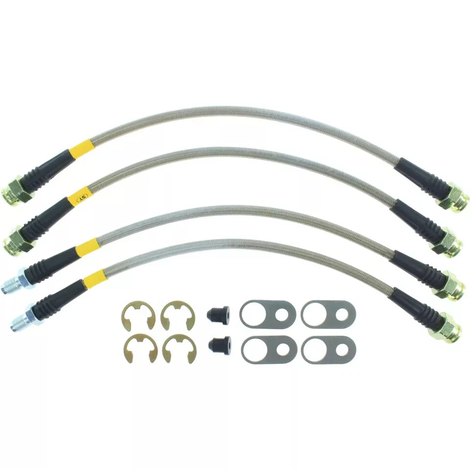 StopTech 950.46509 Rear Braided Brake Line for 2007-15 Outlander / 09-16 Lancer - Image 2 of 2