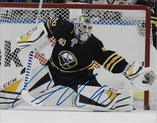 Autographed Buffalo Sabres Carter Hutton 8x10 Photo Original 