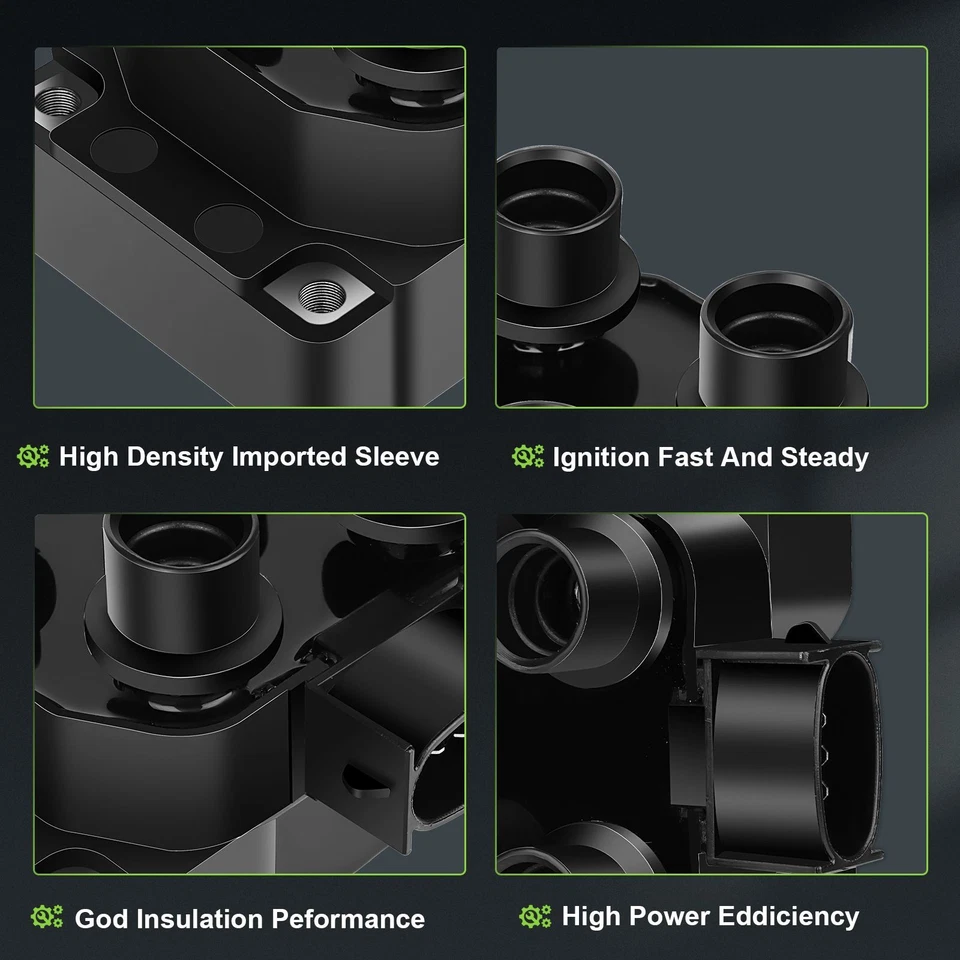 2 bobinas de encendido para Ford Escort 1,9 L L4 1991 1992 1993 1994 1995 1996 Foto 3 de 4