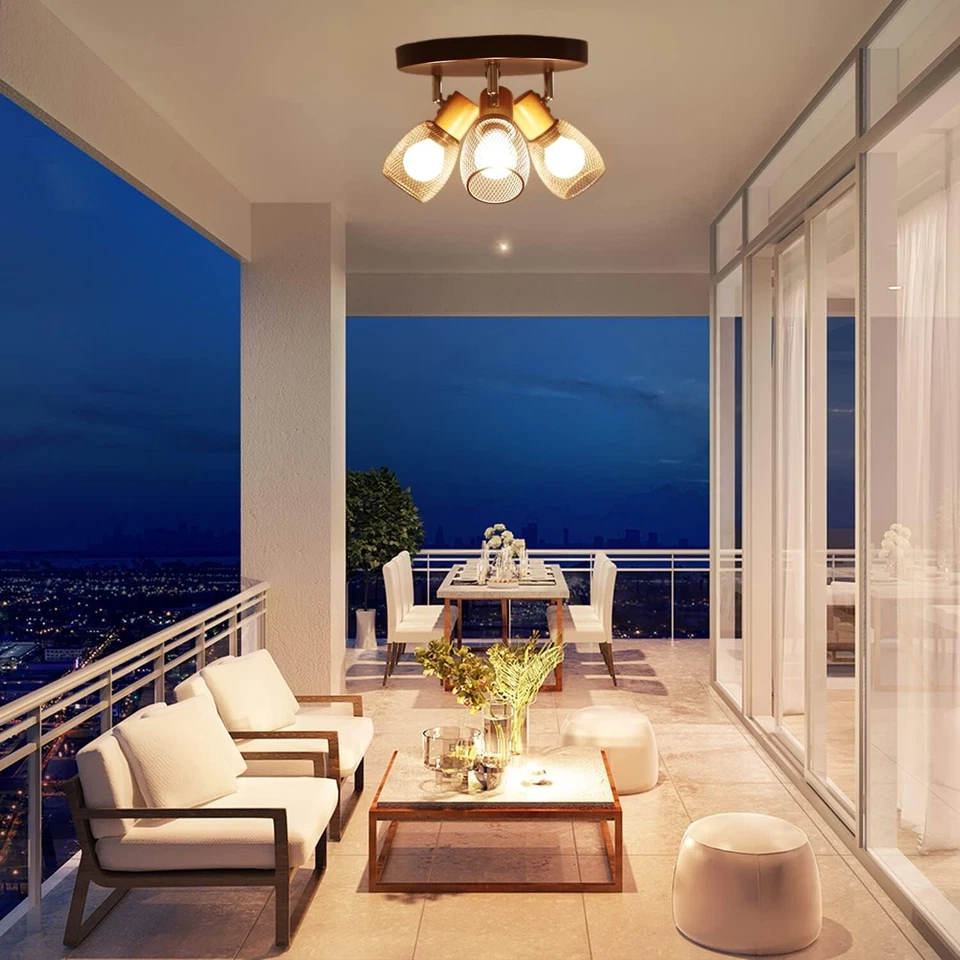 Lámpara de techo de montaje empotrado foco moderno, multidireccional (CY-DJ-03) Foto 2 de 4