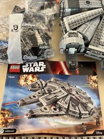 lego 75105 Star Wars Millennium Falcon With Box And Instructions