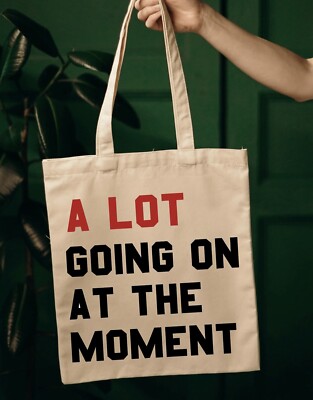 Taylor Swift 22 Not A Lot Going On At The Moment Tote Bag The Eras Tour