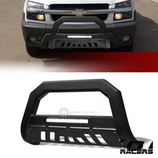 Chevrolet Bull Bars For 1999-2007 Chevy Silverado/Suburban 1500 Matte Blk AVT Aluminum LED Bull Bar