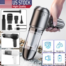 120W Handheld Car Vacuum Cleaner 9000/12000Pa Rechargeable Home Vacuum Cleaner