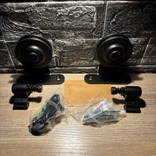 Sliding Barn Door Hardware Closet Roller Kit for Single/Double/Bypass Door Set