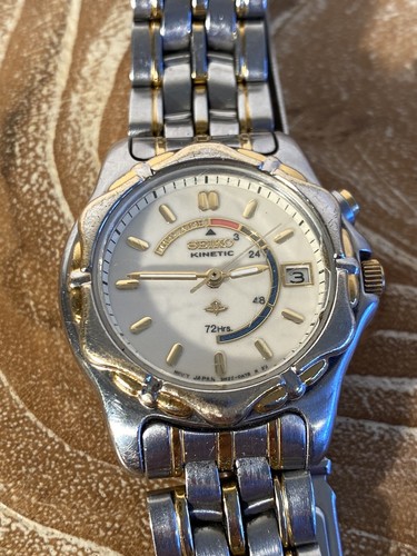 Seiko 3M22-0A33 Kinetic Ladies Watch | eBay