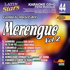 Karaoke Latin Stars 44 Merengue Vol. 2