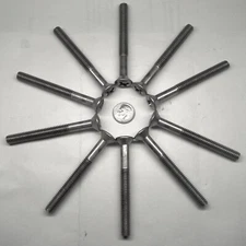 10  SS 5/16-18 X 3" L NOS PHILLIPS OVAL HEAD MACHINE SCREW COUNTERSUNK SHOULDER