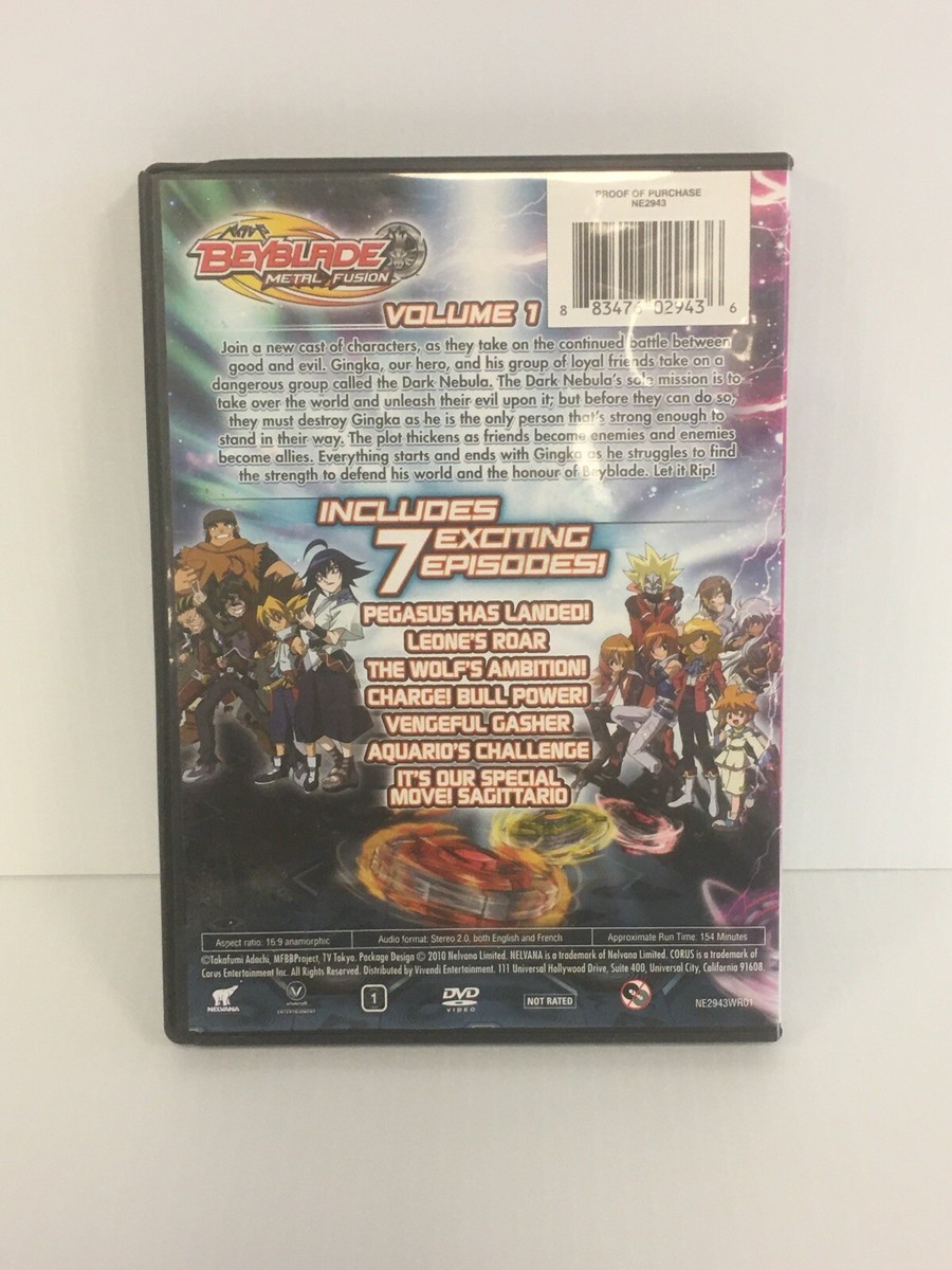 Beyblade: Metal Fusion 1 - DVD By Beyblade: Metal Fusion