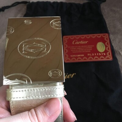 小物 Cartier-HAPPYBIRTHDAY Cartier C de Cartier Happy Birthday Band Ring 18K White Gold
