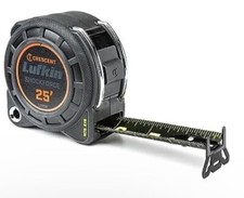 Crescent Lufkin 25' Shockforce Tape Measure Nite Eye G1 Dual Sided 1-3/16"