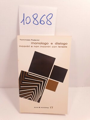 MONOLOG UND DIALOG - T. Federici / Rom, Ave Minima, 1965
