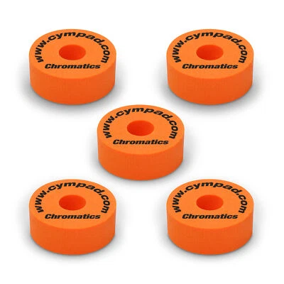 Cympad Chromatics Premium Foam Orange Cymbal Felts 5 Pack CYM CS15/5-O