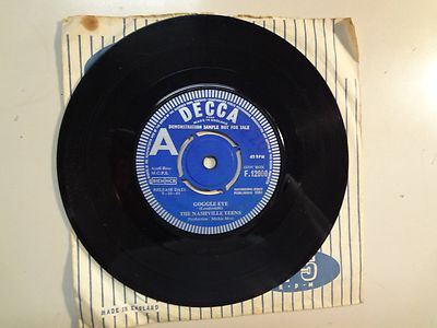 NASHVILLE TEENS: Google Eye-T.N.T.-U.K. 7'' 64 Decca Record Co. LTD. F.12000 Demo