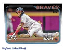 ⚾️ 2024 ~ Topps #88 ~ Orlando Arcia ~ Braves ~ NmMt=8